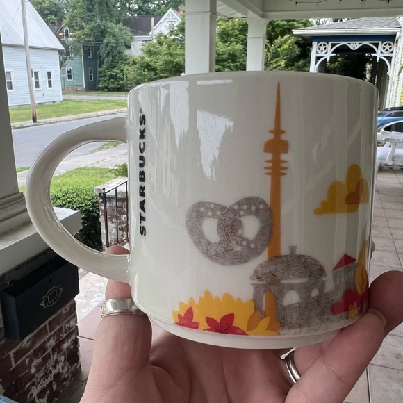 Starbucks MÜNCHEN Munchen (MUNICH) Germany You Are Here Collector Mug 2016 14 oz - Picture 3 of 9